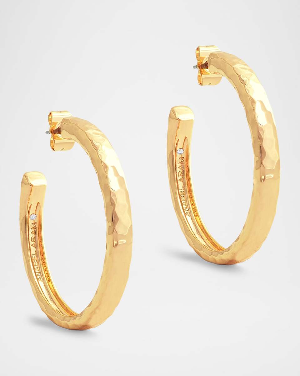 Farrier Medium Hoop Earrings